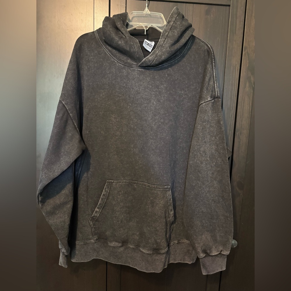 Digiprint apparel hooded Heather grey sweatshirt